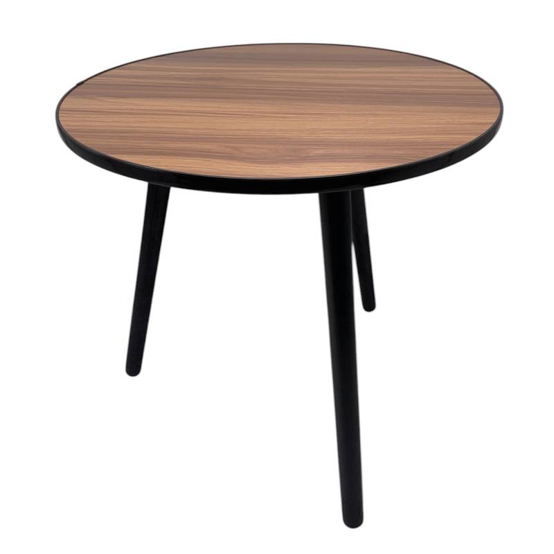 [G3217] Mesa redonda de MDF, en caja, 2 colores