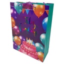 Bolsa de regalo grande, PACK x12, diseños surtidos