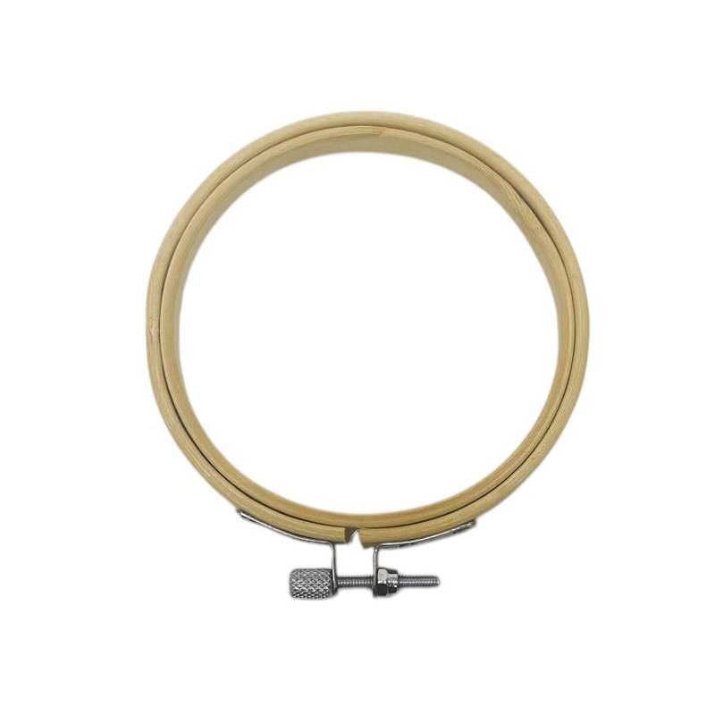 [G3255] Bastidor para bordado de bambú 10cm, PACKx10