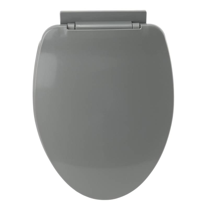[G3264A] Tapa para WC de plástico, lisa, GRIS, Berlina Home