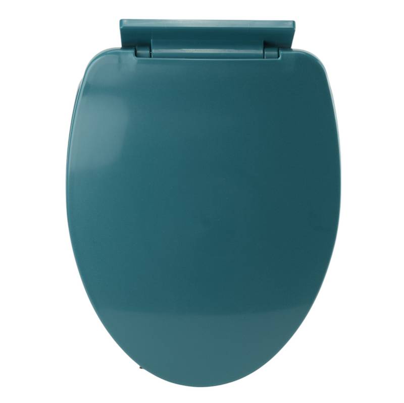 [G3264C] Tapa para WC de plástico, lisa, VERDE OSCURO, Berlina Home