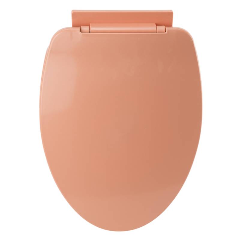 [G3264D] Tapa para WC de plástico, lisa, SALMÓN, Berlina Home