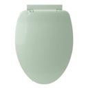 Tapa para WC de plástico, lisa, VERDE CLARO, Berlina Home