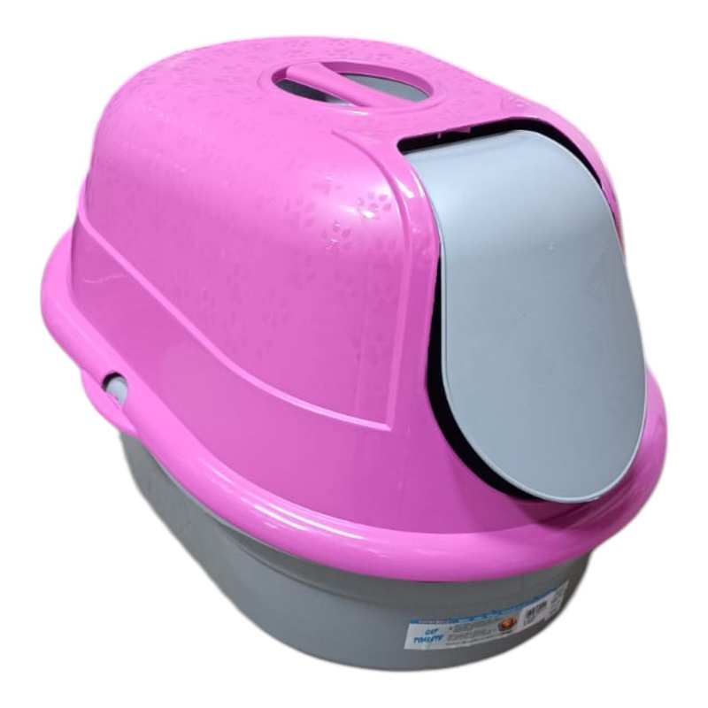 [G3332] Bandeja sanitaria para mascotas, cerrada, de plástico, varios colores