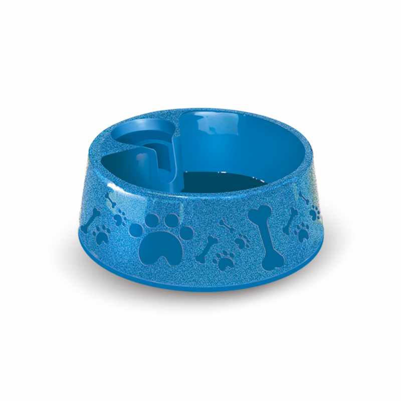 [G3341] Bebedero para mascotas para botella, de plástico, 1600ml, AZUL FURACAO