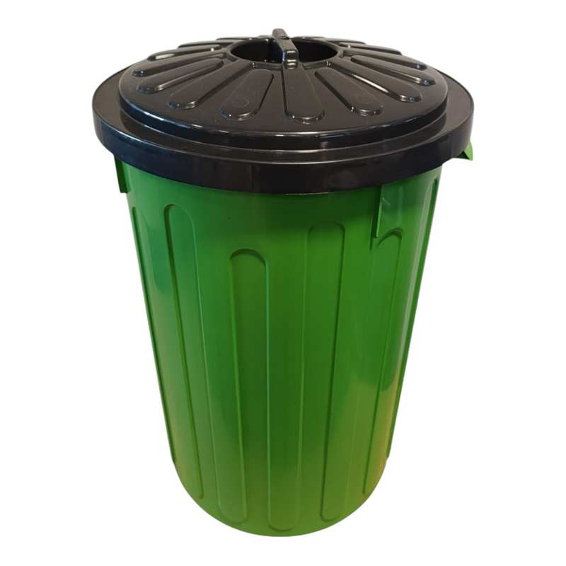 [G3365] Papelera de plástico con tapa 40L, varios colores