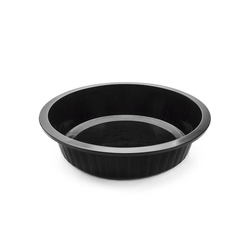 [G3392] Palangana de plástico 11L, NEGRO