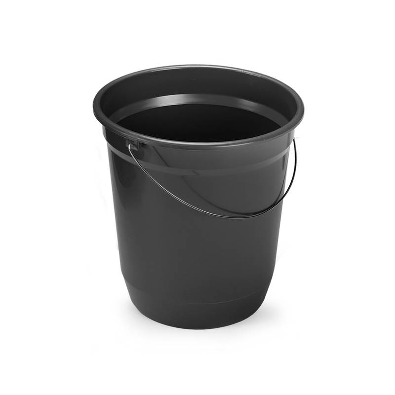 [G3401] Balde de plástico 14L, NEGRO