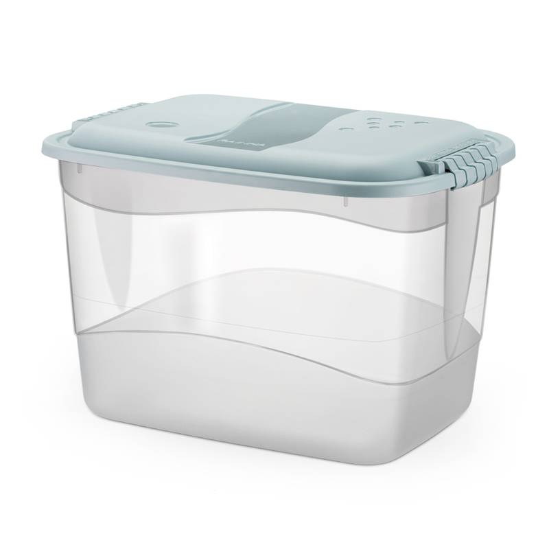 [G3436] Caja organizadora de plástico con tapa 20L, varios colores