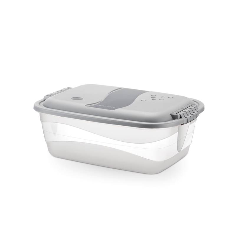 [G3438] Caja organizadora de plástico con tapa 6L, varios colores
