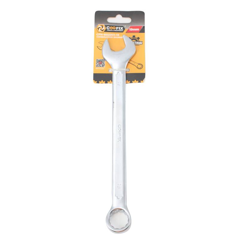 [G3561] Llave combinada, 19mm, CRV, Coofix