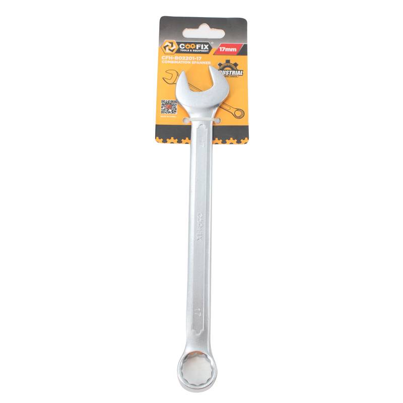 Llave combinada, 17mm, CRV, Coofix
