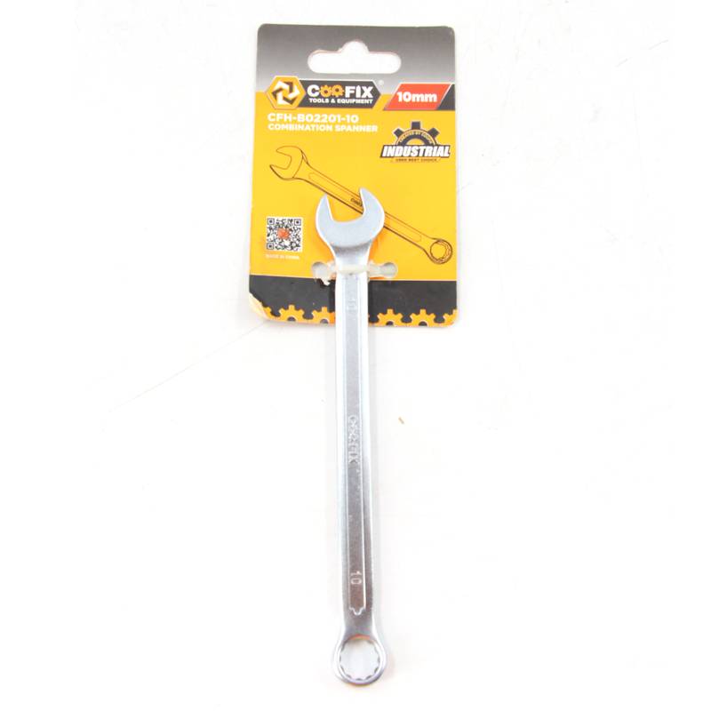 Llave combinada, 10mm, CRV, Coofix