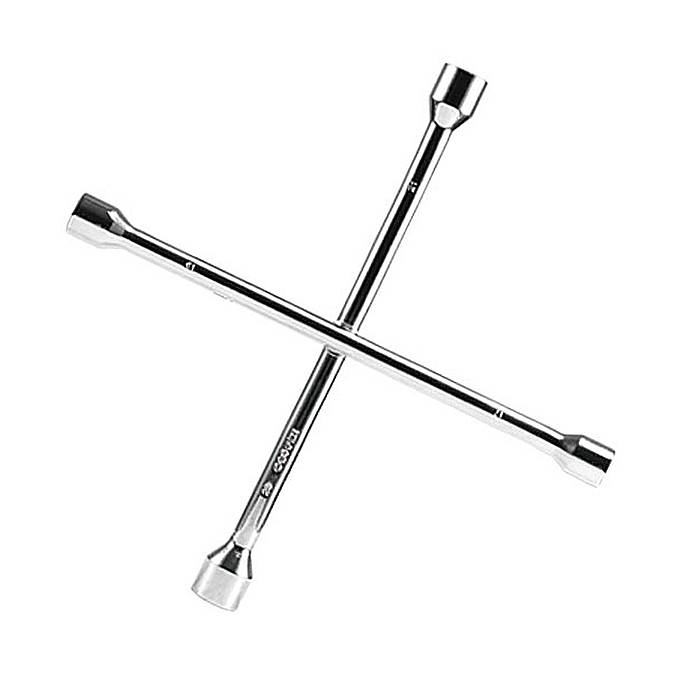 Llave de cruz, 4 puntas, 17/19/21/23mm, Coofix