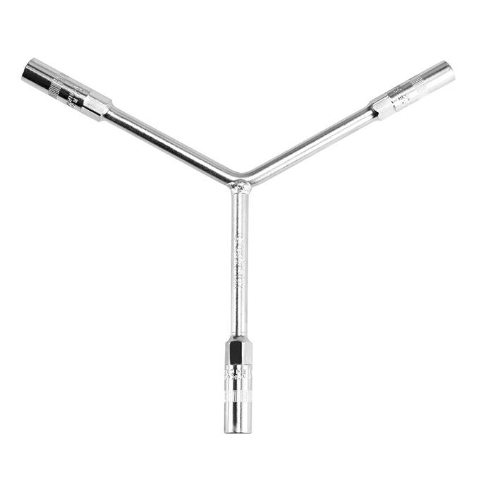Llave de cruz, 3 puntas, 8/10/12mm, Coofix