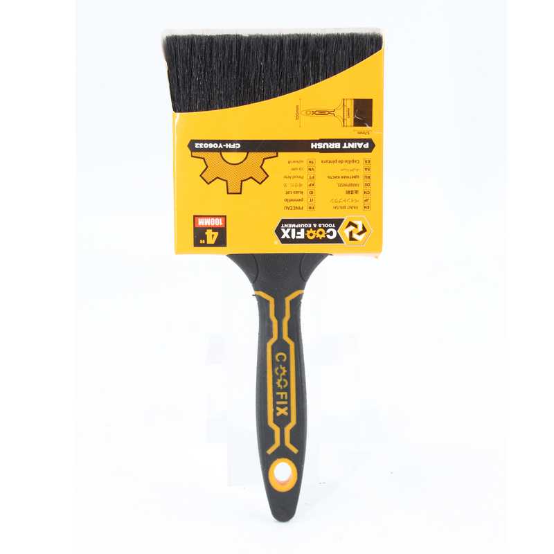 [G3570] Pincel mango de plástico y cerdas nylon, para pintura al aceite, 4", Coofix