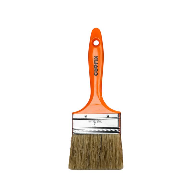 Pincel mango de plástico y cerdas nylon, 3", Coofix