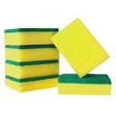 Esponja de cocina x6, en bolsa