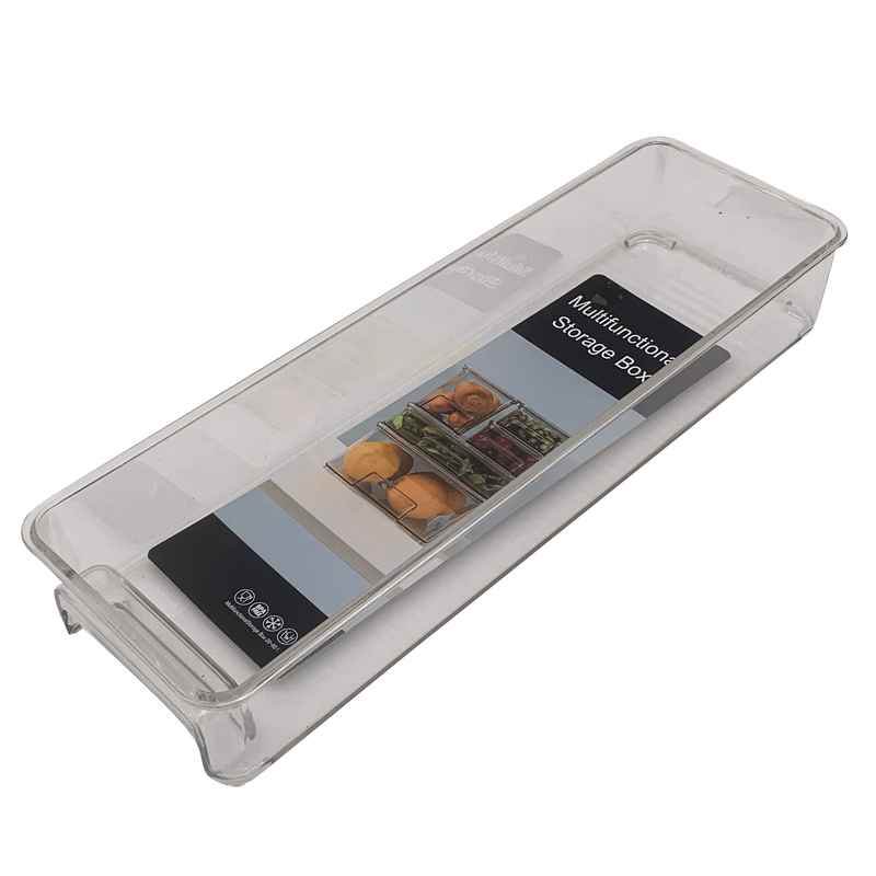 [G3684] Caja organizadora de plástico transpararente, 1L