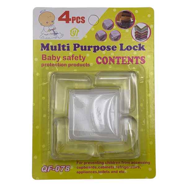 [G3725] Protector para esquinas, de PVC transparente, en blister