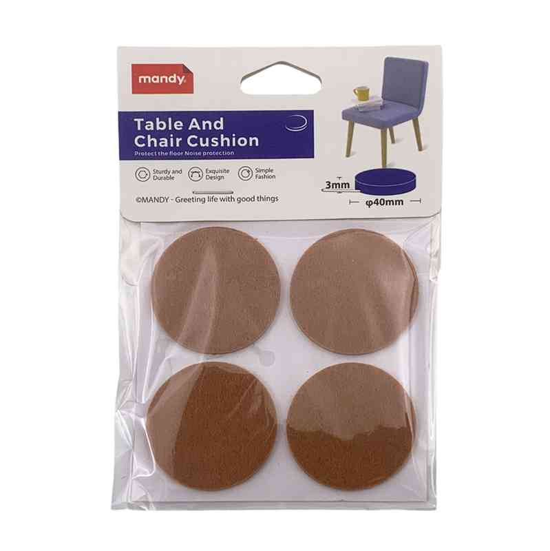 [G3741] Protector de piso de silicona para patas x4, en bolsa