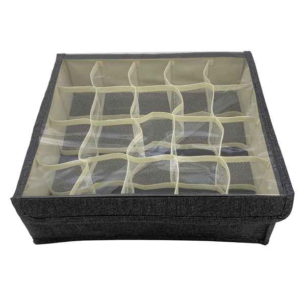 [G3754] Caja organizadora de TNT, 20 divisiones, con visor