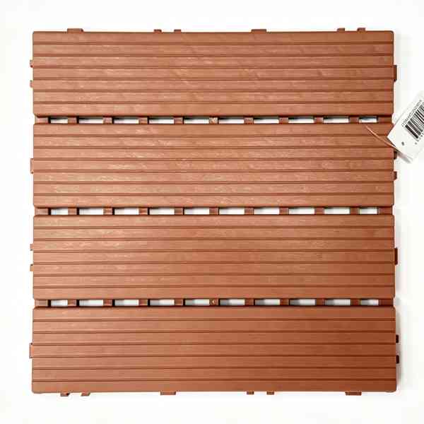 Piso modular baldosa de plástico encastrable 30x30
