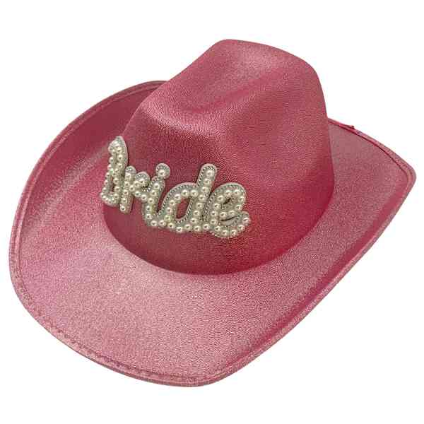 [G3863] Gorro para cotillón, de PVC brilloso, de novia, varios colores