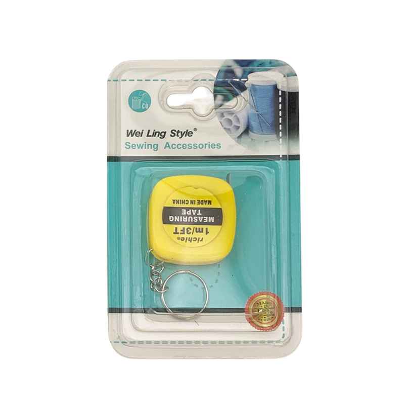 [G3878] Cinta métrica retráctil para cartera 100cm, PACK x12, en blister