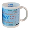 Taza de loza 300ml, Uruguay localidades