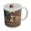Taza de loza 300ml, Papá ratoncitos