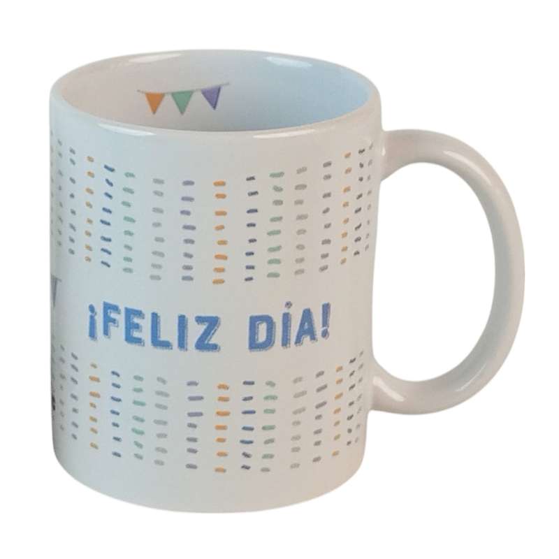 [H200DF] Taza de loza 300ml, feliz día