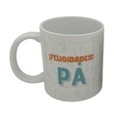 Taza de loza 300ml, Papá felicidades