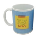 Taza de loza 300ml, Papá nota