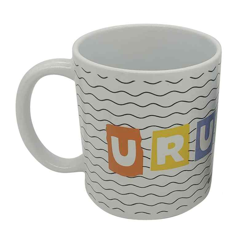[H200DZ] Taza de loza 300ml, Uruguay
