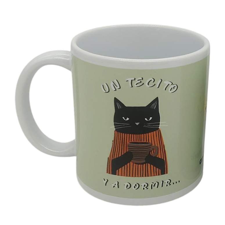 Taza de loza 300ml, calma