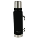 Termo 1.2L acero NEGRO pico cebador, base antideslizante, Berlina