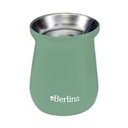 Mate alto 260ml Berlina VERDE, doble pared de acero inoxidable en caja