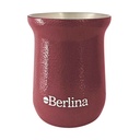 Mate alto 260ml Berlina ROJO, doble pare