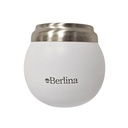 Mate 210ml Berlina BLANCO, doble pared de acero inoxidable en caja