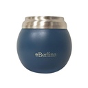 Mate 210ml Berlina VERDE, doble pared de acero inoxidable en caja