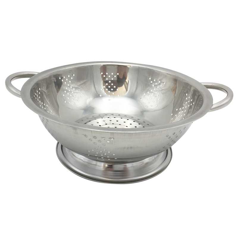 [HA2782] Colador de acero inoxidable, con patas