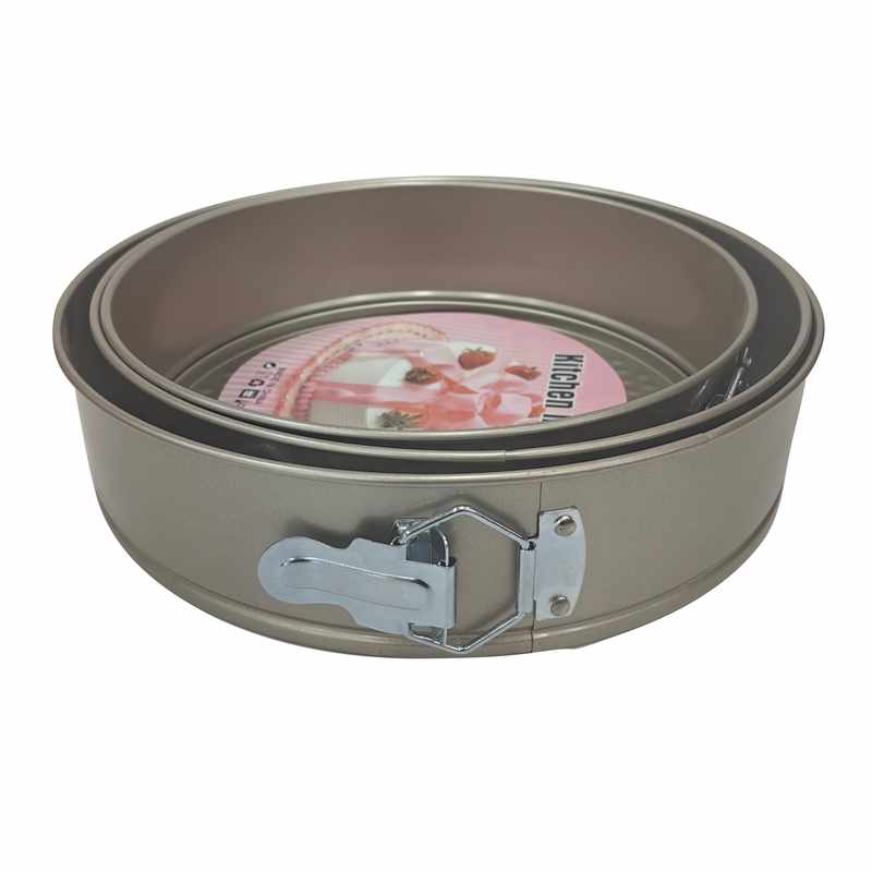 [HA2823] Tortera x3, antiadherente desmontable, 24/26/28cm de diámetro, en caja