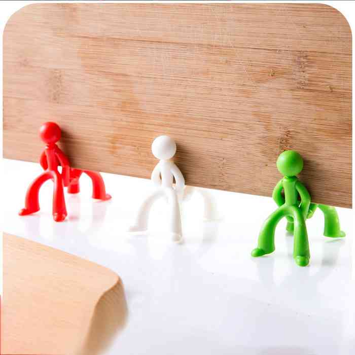[HA3238] Soporte para tablas, celular, tablet, muñeco en blister, varios colores