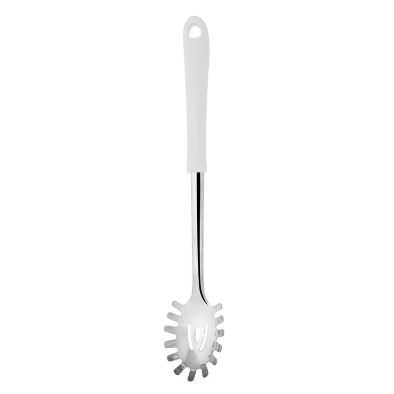 [HA3426BL] Cuchara para servir pasta acero inoxidable BLANCO, ELEGANCE MARTINAZZO