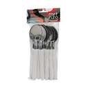 Cubiertos cucharas de mesa x12 en bolsa acero inoxidable BLANCO, ELEGANCE MARTINAZZO