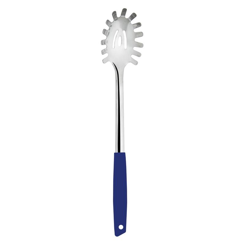 [HA3449AZ] Cuchara para servir pasta acero inoxidable AZUL, PIEMONTE MARTINAZZO
