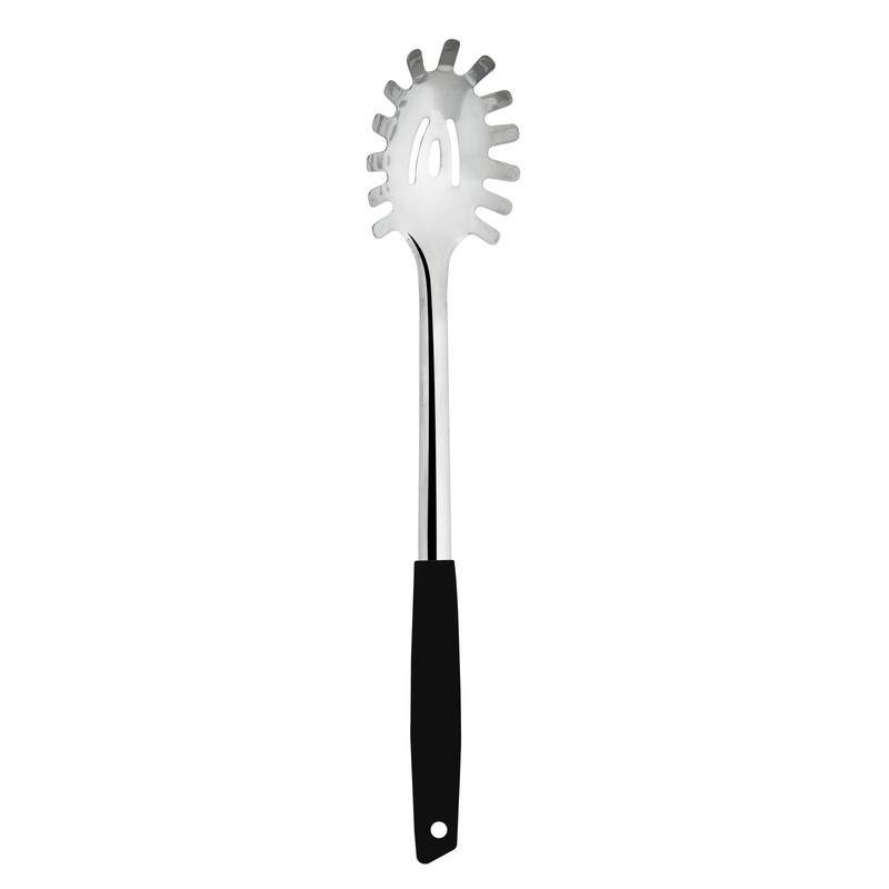 [HA3449NG] Cuchara para servir pasta acero inoxidable NEGRO, PIEMONTE MARTINAZZO