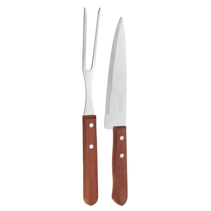 Cubiertos para asado x2 en caja, UNIVERSAL MARTINAZZO