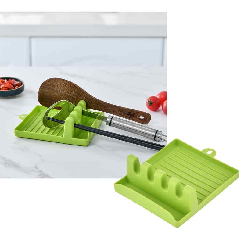[HA3538] Base soporte apoya cuchara de plástico